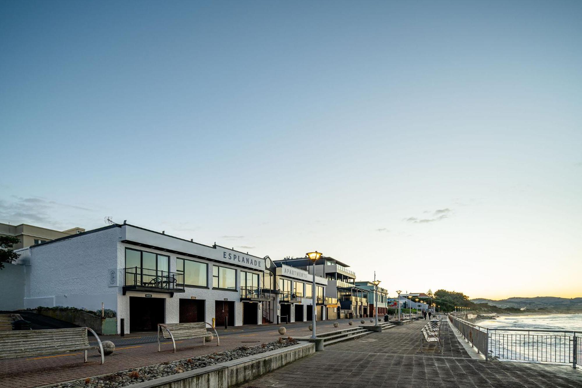 Esplanade Apartments Dunedin Dış mekan fotoğraf